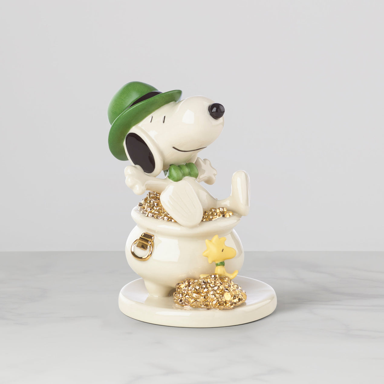 Snoopy Lucky Leprechaun Figurine – Lenox Corporation