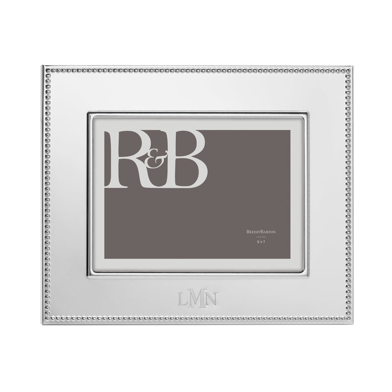 Personalized Lyndon Silverplate 5