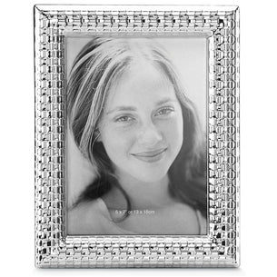 Watchband Silver 5x7 Photo Frame