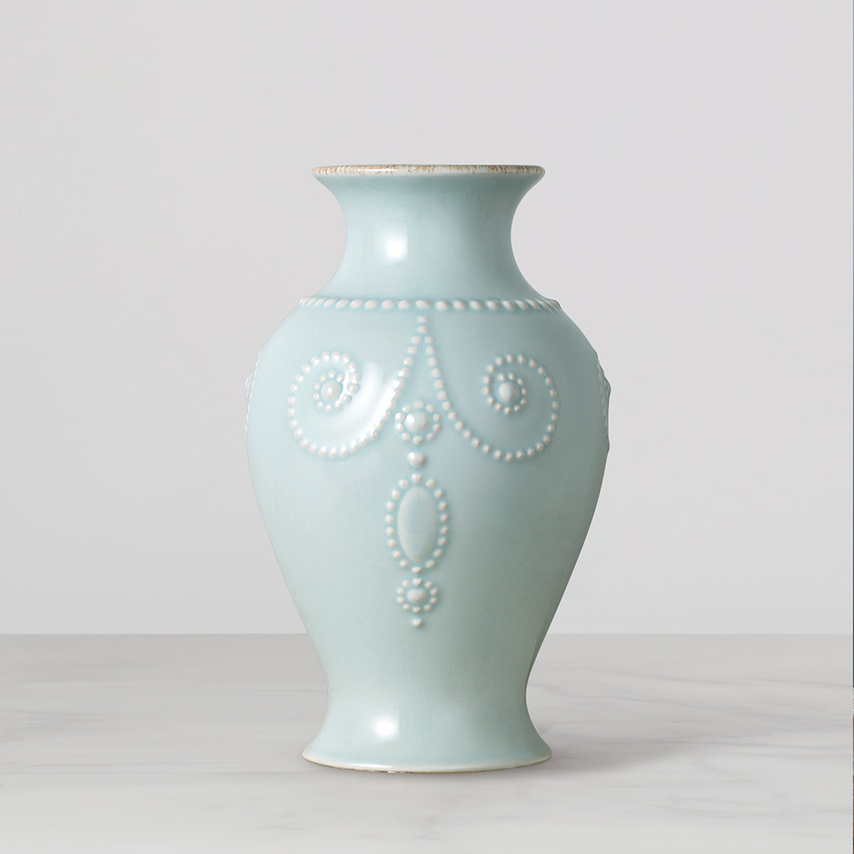 French Perle Ice Blue Bouquet Vase – Lenox Corporation