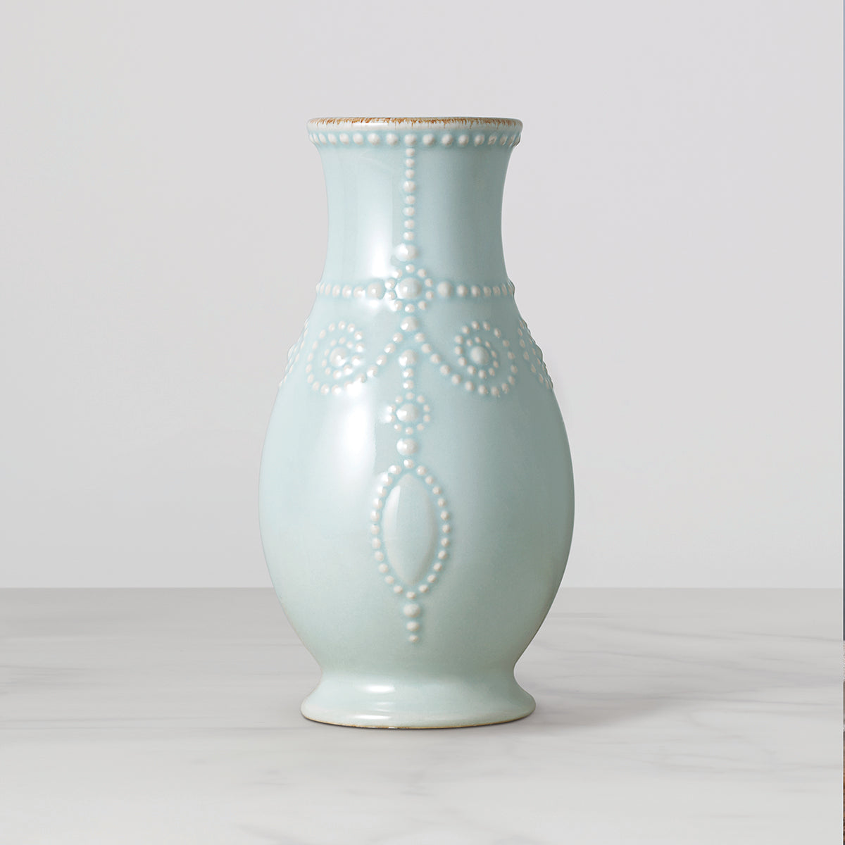cambridge silversmiths French Perle 8" Fluted Vase