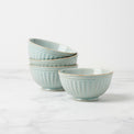 French Perle Groove 4-Piece Bowl Set