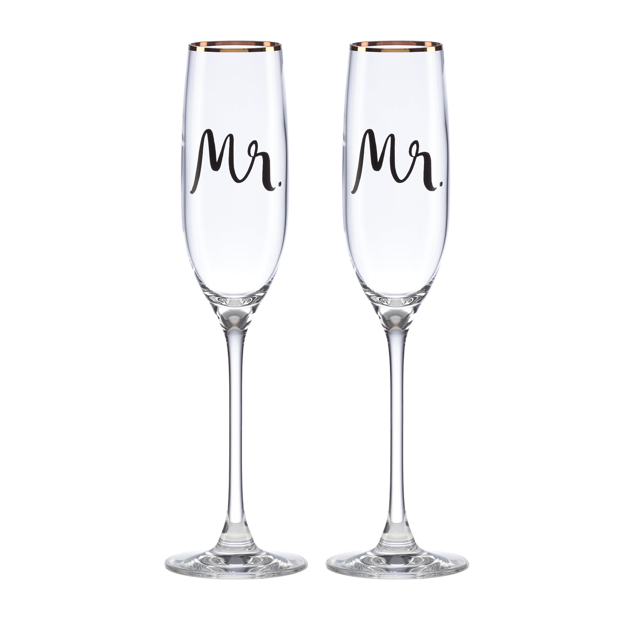 Classy Champagne Flutes Set Of 2