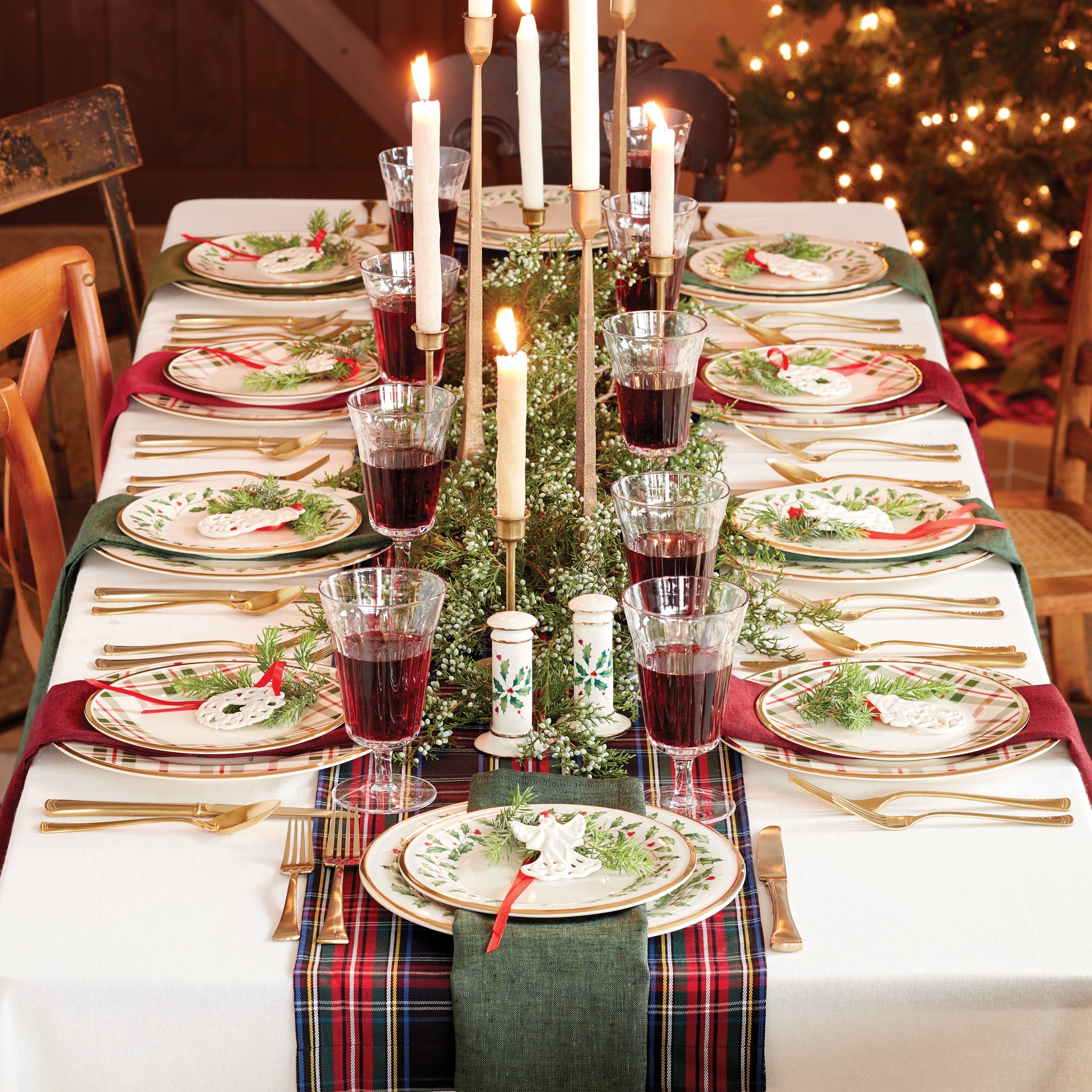LENOX HOLIDAY レノックス クリスマス マグ プレート 6セット Holiday 12-Piece Plate & Mug Dinnerware Set – Lenox Corporation