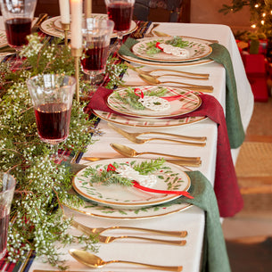 Holiday Dinner Plates, Set of 6