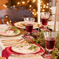 Holiday Plaid 12-Piece Dinnerware Set