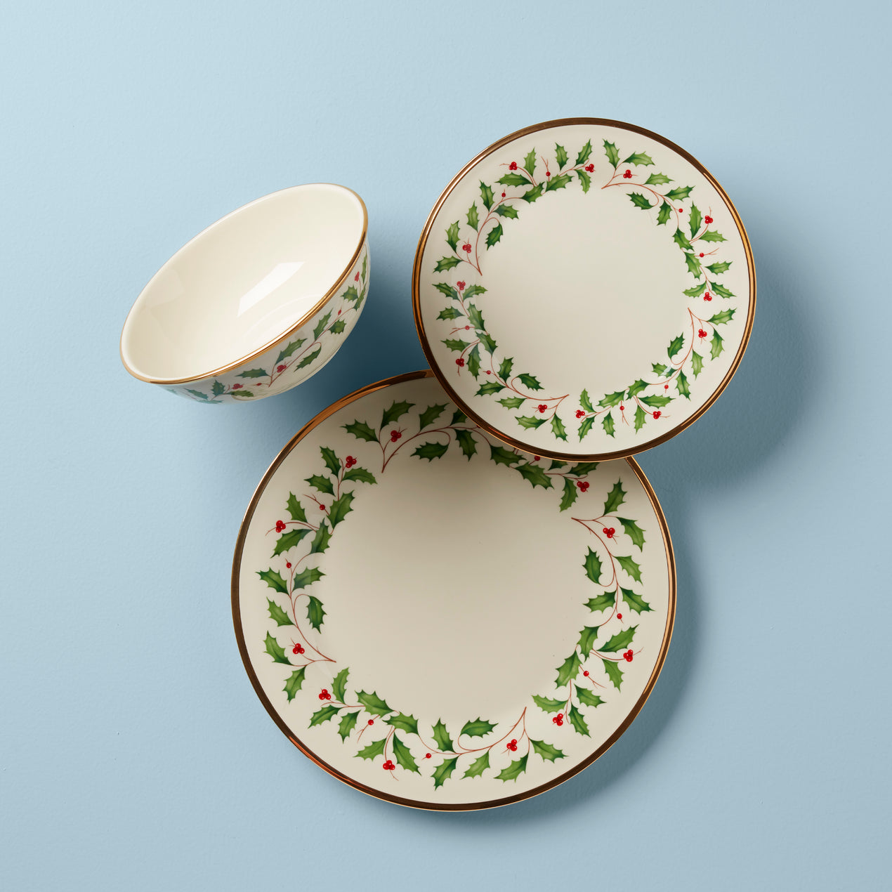 Holiday 3-Piece Place Setting