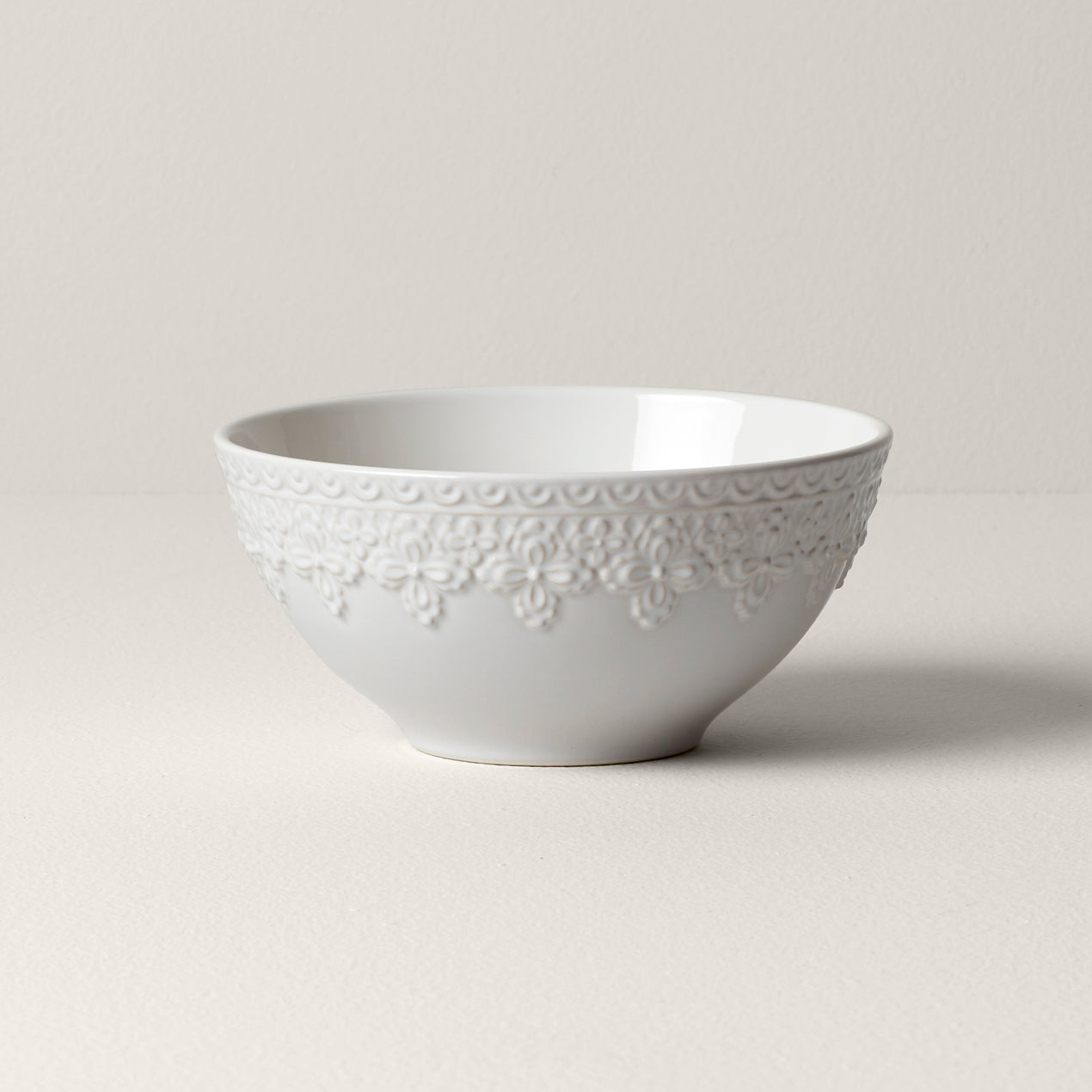 Chelse Muse Fleur White All-Purpose Bowl – Lenox Corporation