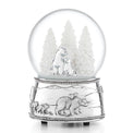 North Pole Bound Polar Bears SP Musical Snow Globe
