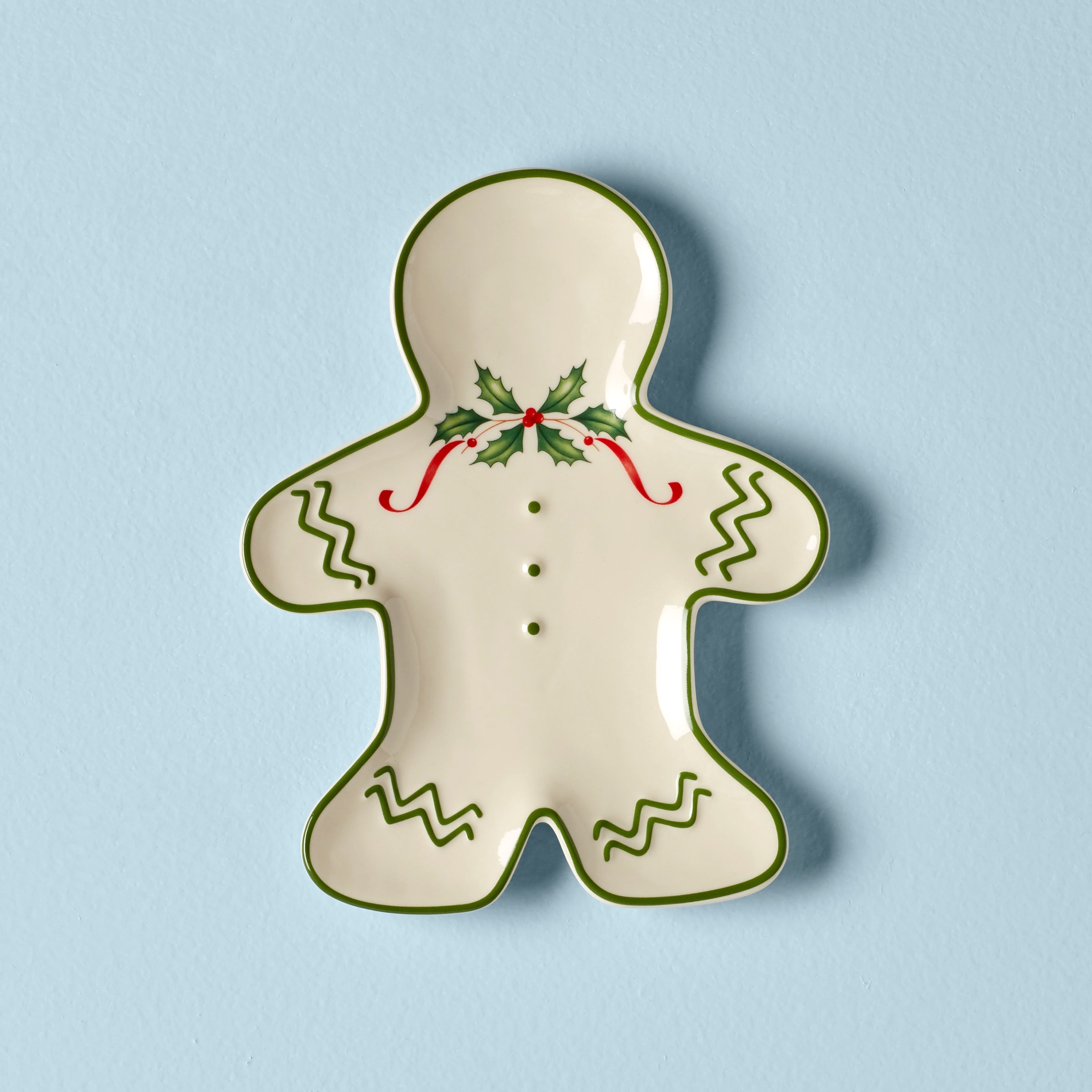 Holiday Gingerbread Man Accent Plate – Lenox Corporation