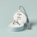 Personalized Together Forever Ring Box Ornament