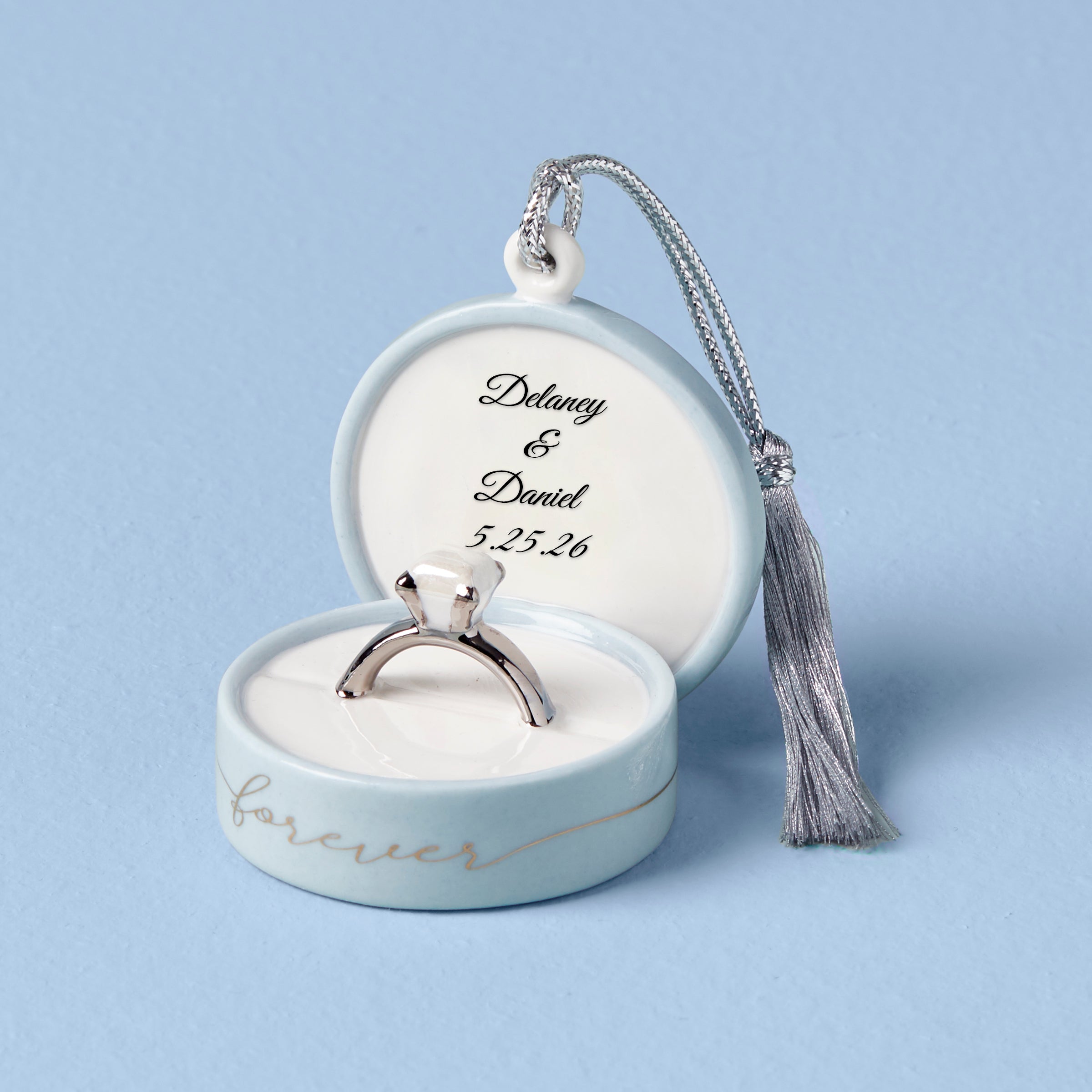 Personalized Together Forever Ring Box Ornament – Lenox Corporation
