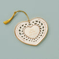 Personalized In Loving Memory Memorial Heart Ornament