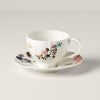 Sprig & Vine White Teacup & Saucer