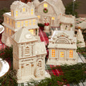 Mistletoe Park Ice Cream Parlor Lit Figurine