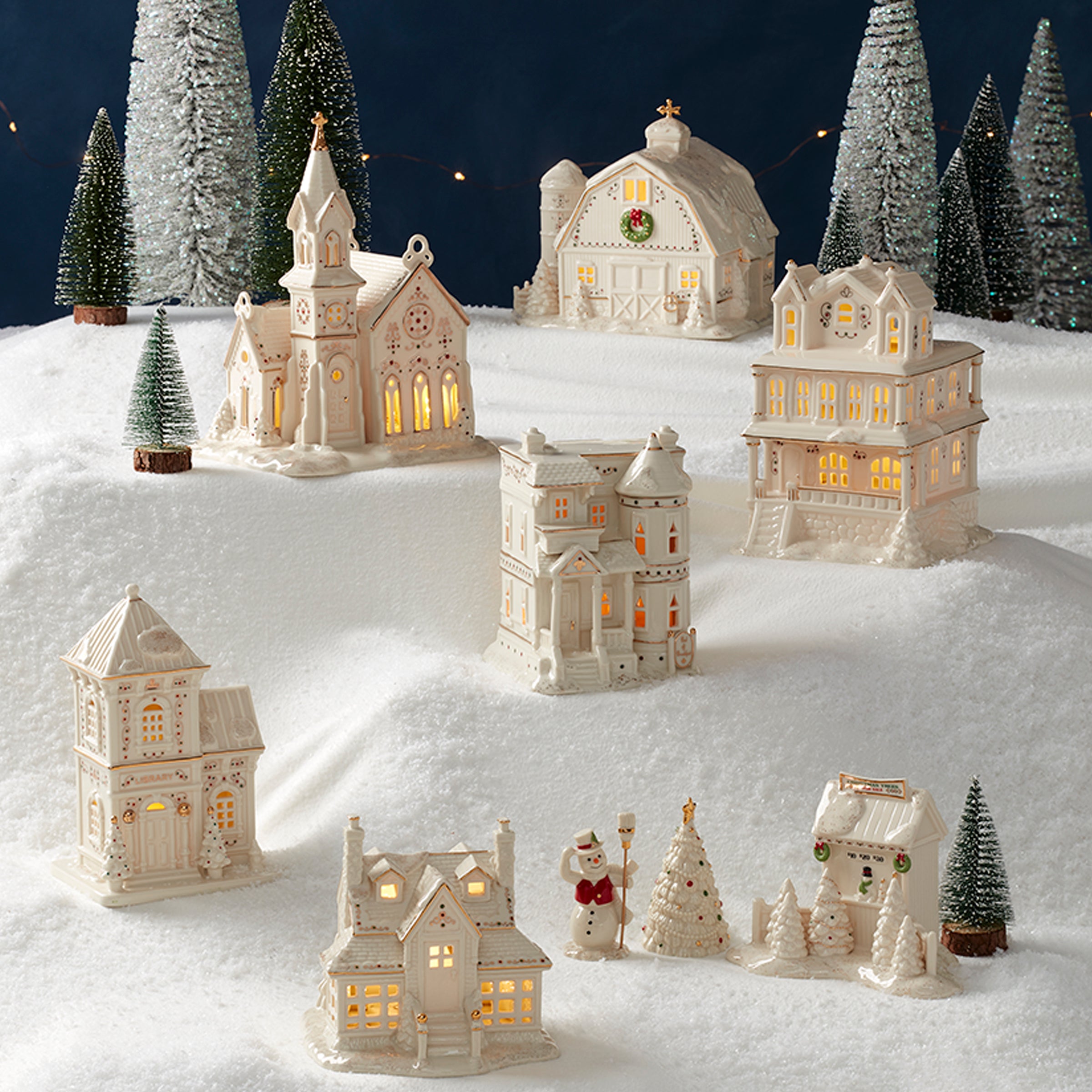Mistletoe Park Christmas Trees for Sale Figurine – Lenox Corporation