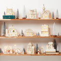Mistletoe Park Lit Library Figurine