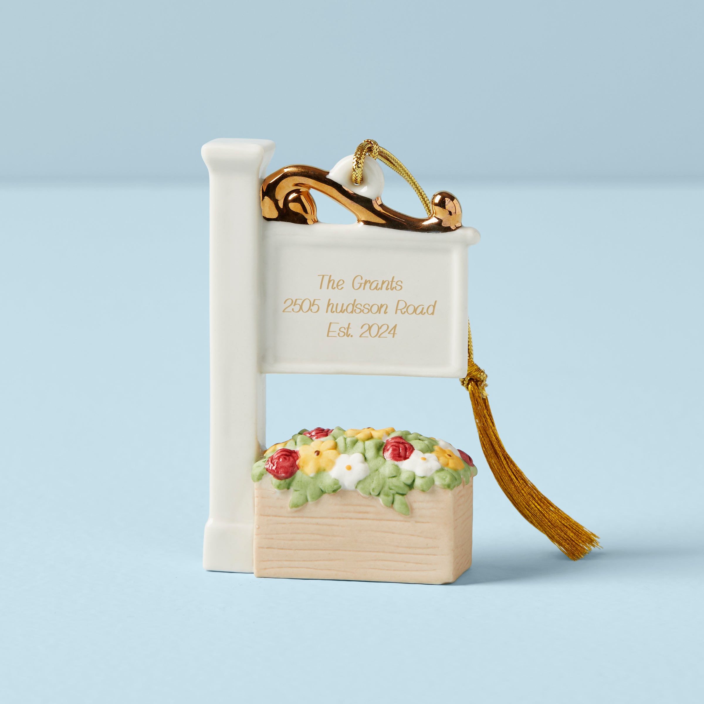 Lenox Established Home Sign Ornament - Thumbnail 2