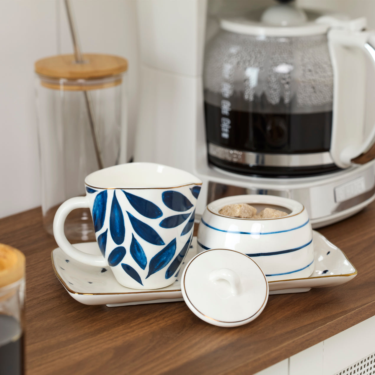 Blue Bay 9-Piece Tea Set