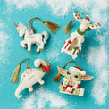 Personalized Prancing Unicorn Ornament