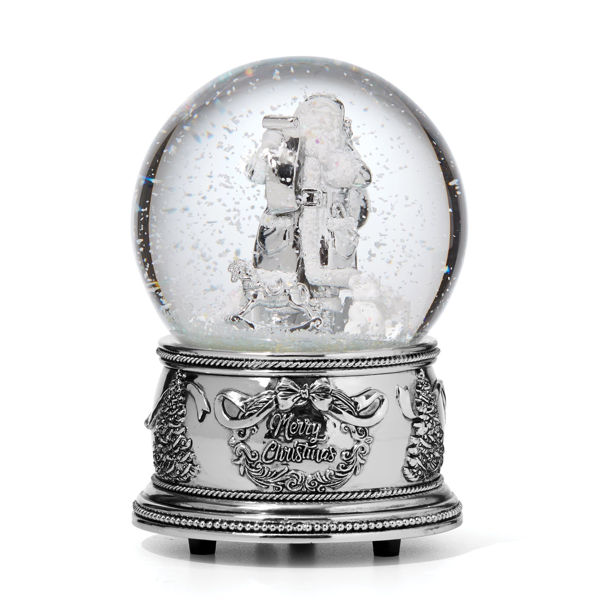 Santa Musical Snow Globe