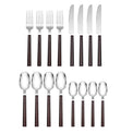 Henley Brown 16 Piece Flatware Set
