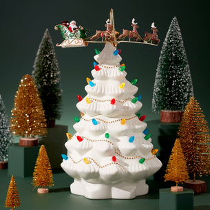 Treasured Traditions Tree with Santa