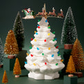 Treasured Traditions Tree with Flying Santa