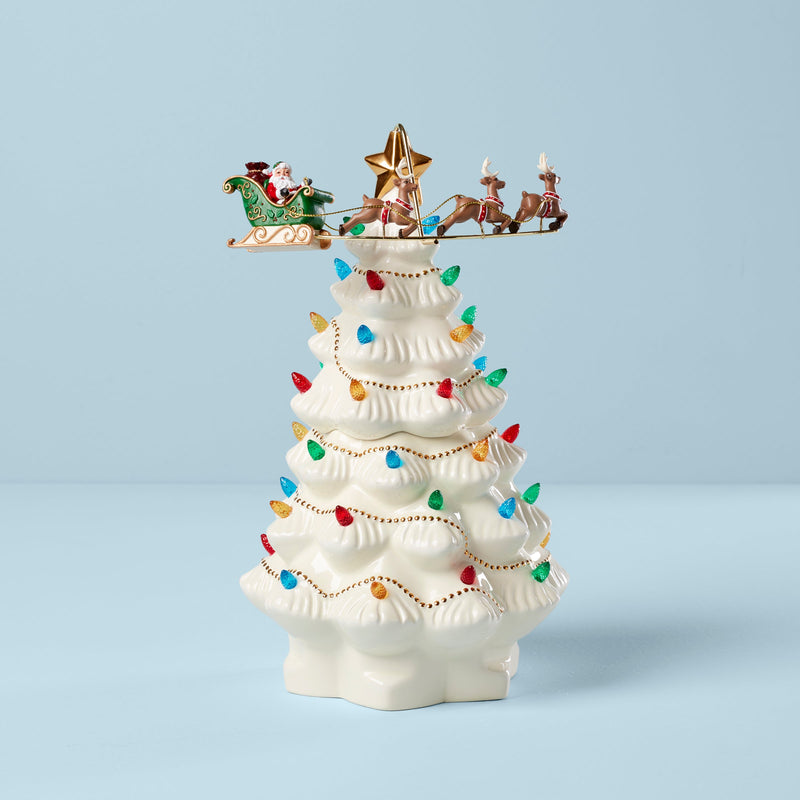 Treasured Traditions Tree with Santa