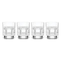 Hudson Crystal Double Old Fashioned Glasses, Set of 4