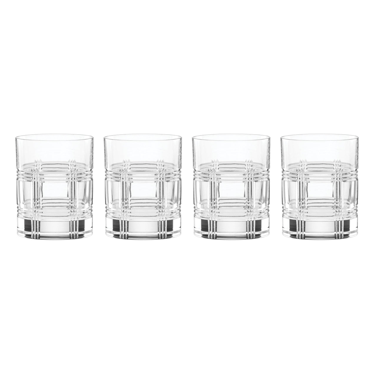 Hudson Crystal Double Old Fashion Glasses - Set Of 4 – Lenox