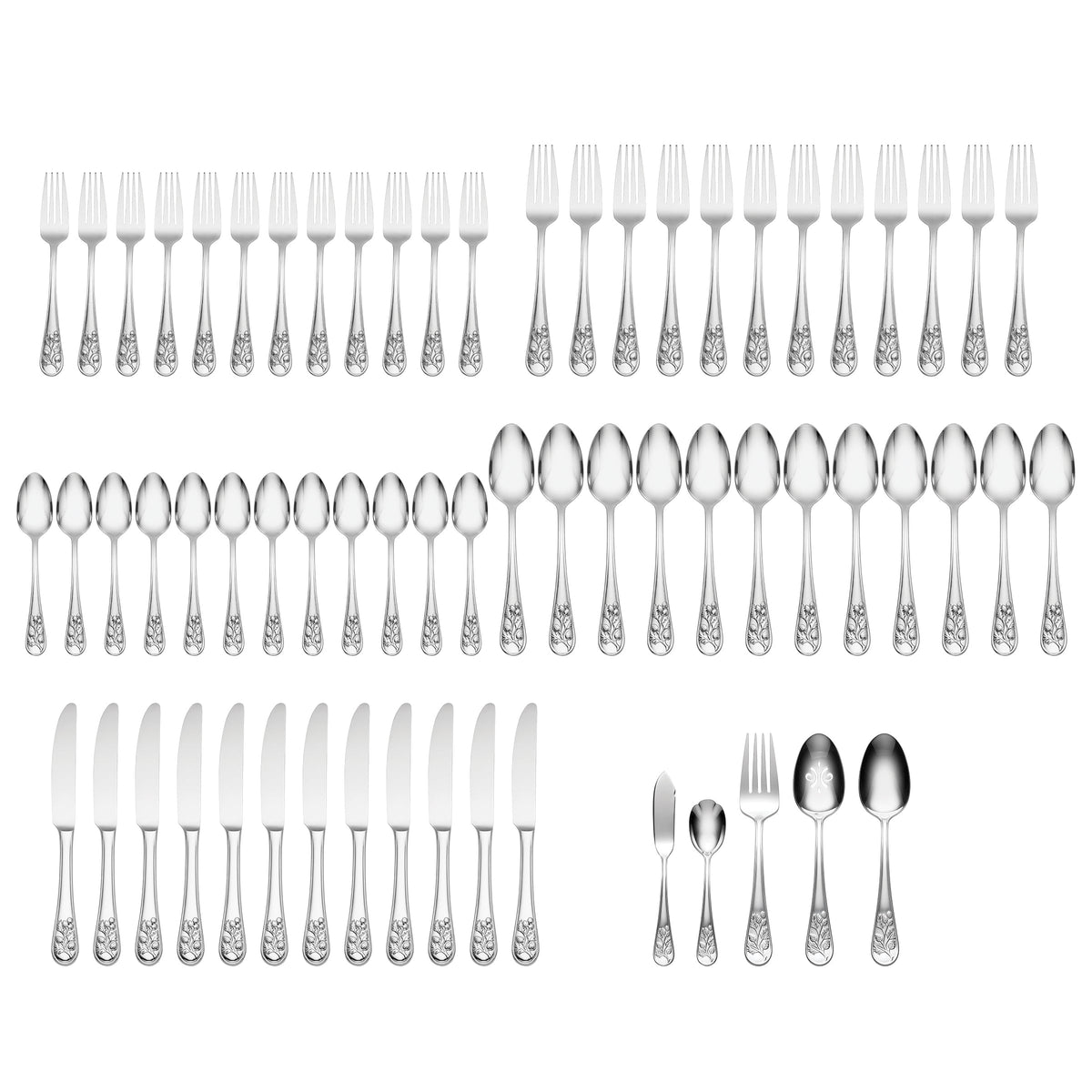 Chestnut Ridge 65Piece Flatware Set Lenox Corporation