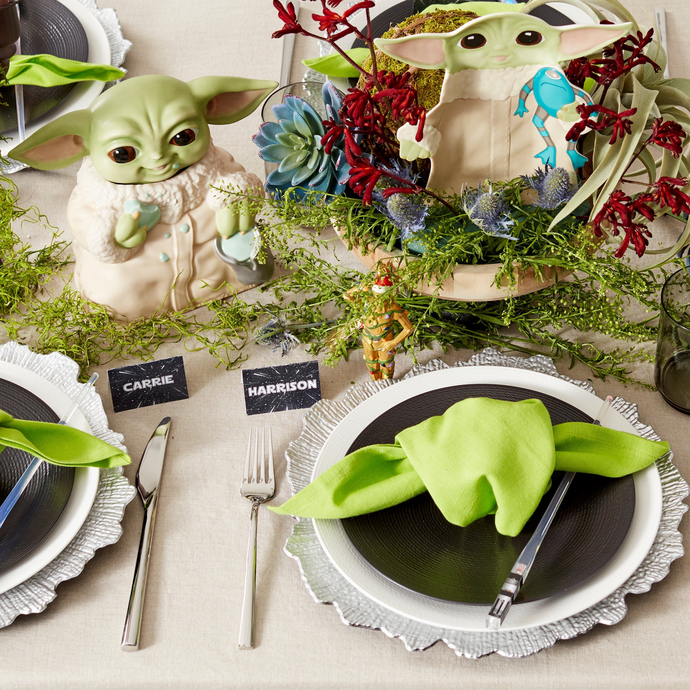 キッチン家電 Ana Glenda yoda Grogu Figural Candy Dish – Lenox Corporation