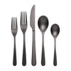 Kenbrook Black Vintage 20-Piece Flatware Set