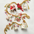 Christmas Elf On Candy Cane Ornament