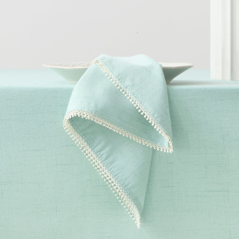 French Perle Ice Blue Napkin, 2 Pack