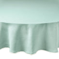 French Perle Ice Blue Round Tablecloth