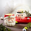 Santa Figural Votive with Tealight Candle
