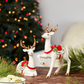 Standing Reindeer Figurine