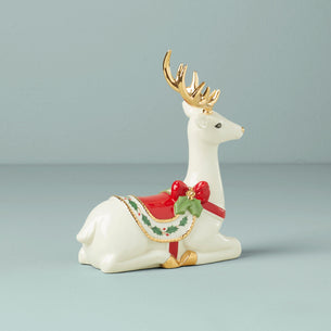 Laying Reindeer Figurine