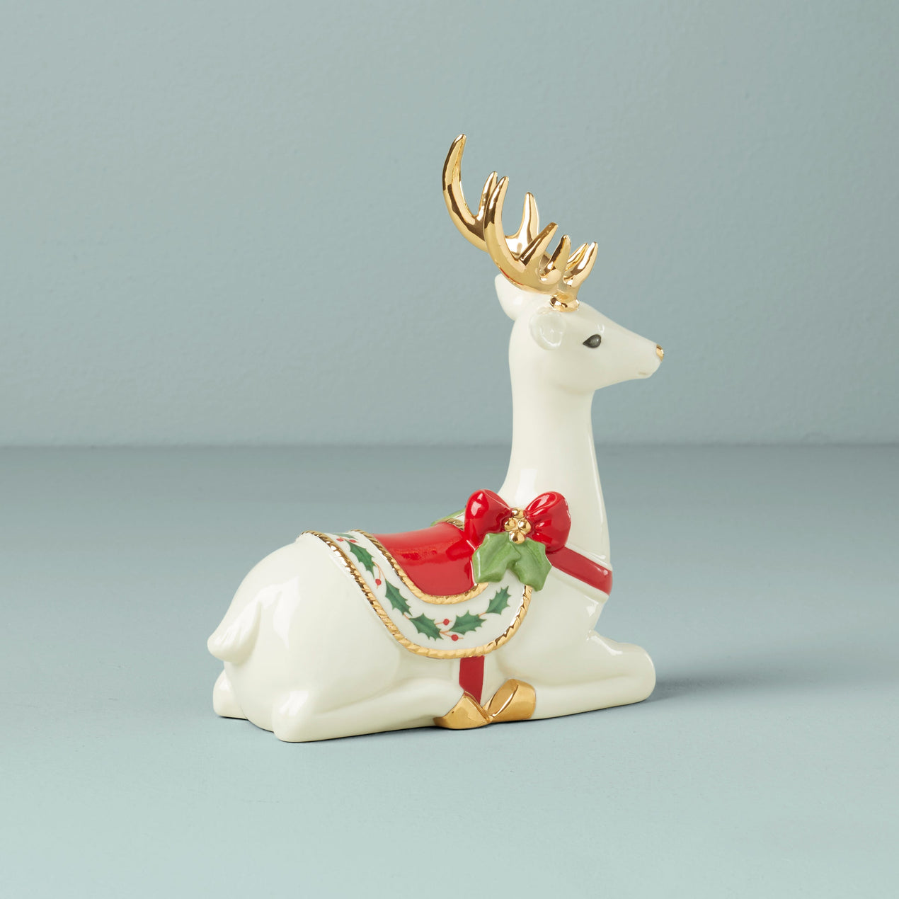 Laying Reindeer Figurine