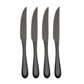 Archer Black Mirror 4-Piece Steak Knife Set