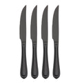 Ivy Way Black Mirror 4-Piece Steak Knife Set