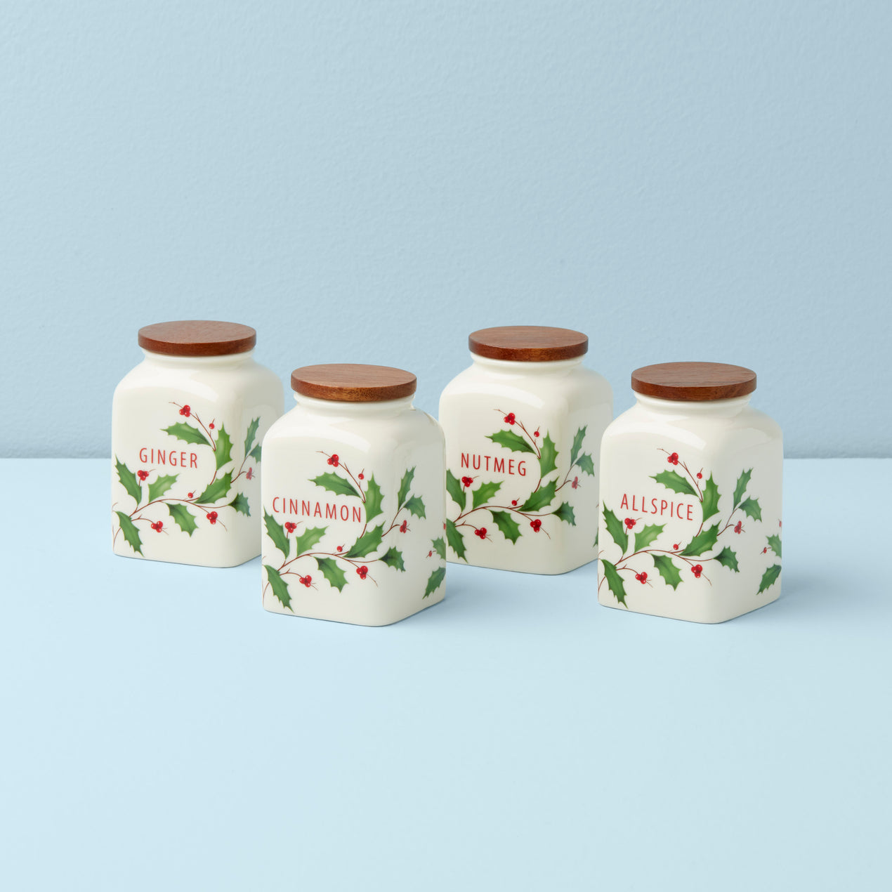 ディズニーレノックススパイスボトル Holiday Baking Spice Jars - Set Of 4 – Lenox Corporation