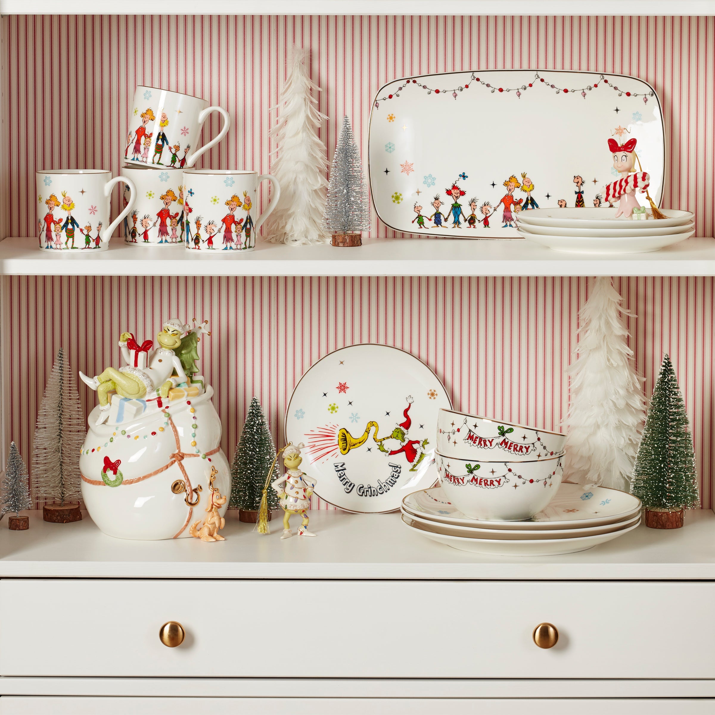 Merry Grinchmas Assorted Accent Plates, Set of 4 – Lenox Corporation