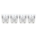 Hamilton Crystal Double Old Fashion Glasses, Set of 4