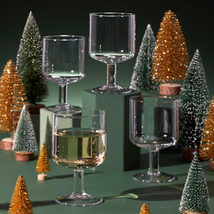 Tuscany Classics Stackable Wine Glasses, Set of 4