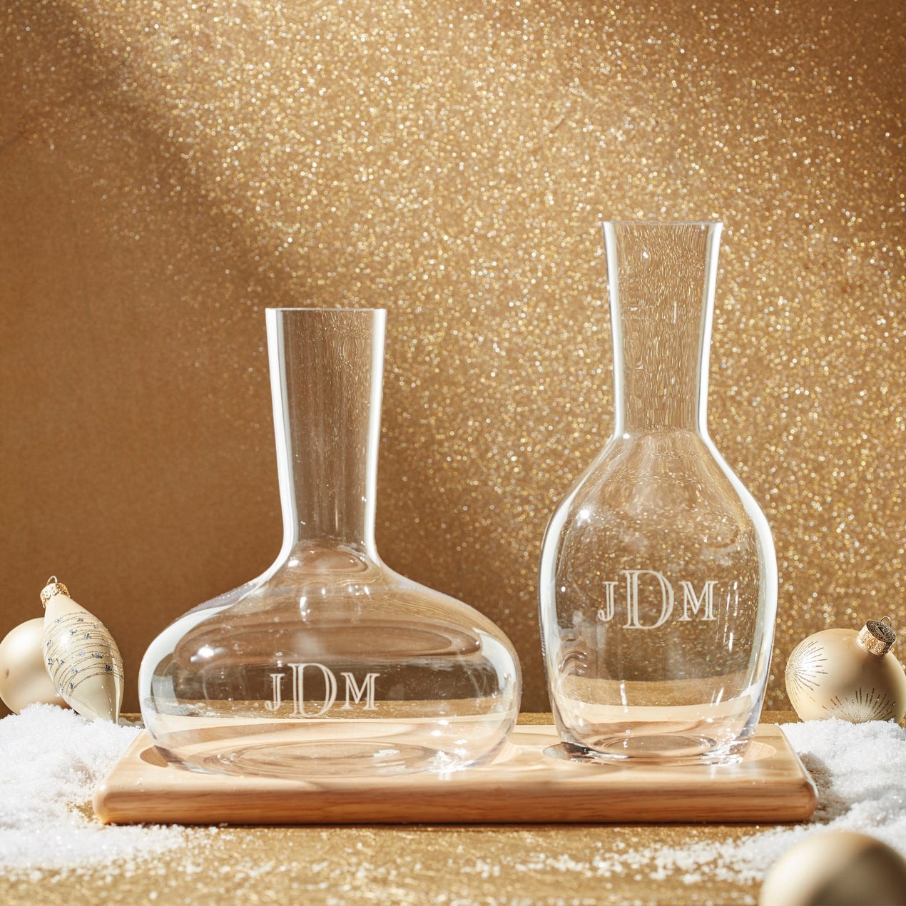 Personalized Tuscany Classics 3-Piece Carafe Set