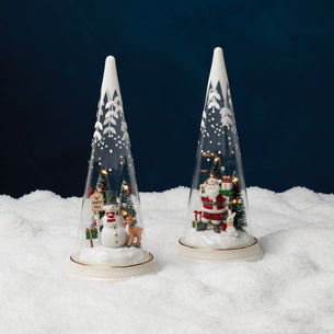 Merry & Magical North Pole Snowman Scene
