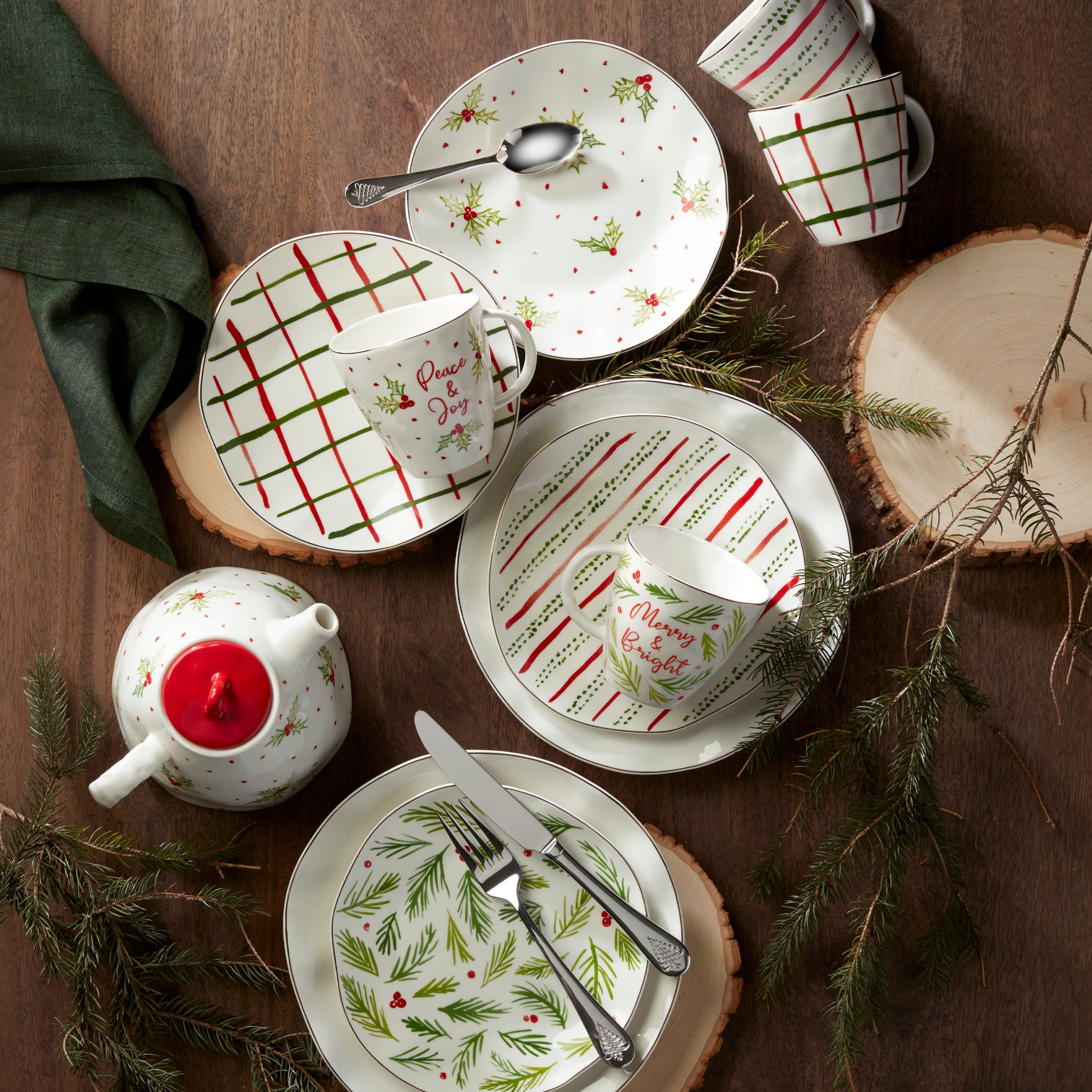 Bayberry 12-Piece Dessert Set – Lenox Corporation